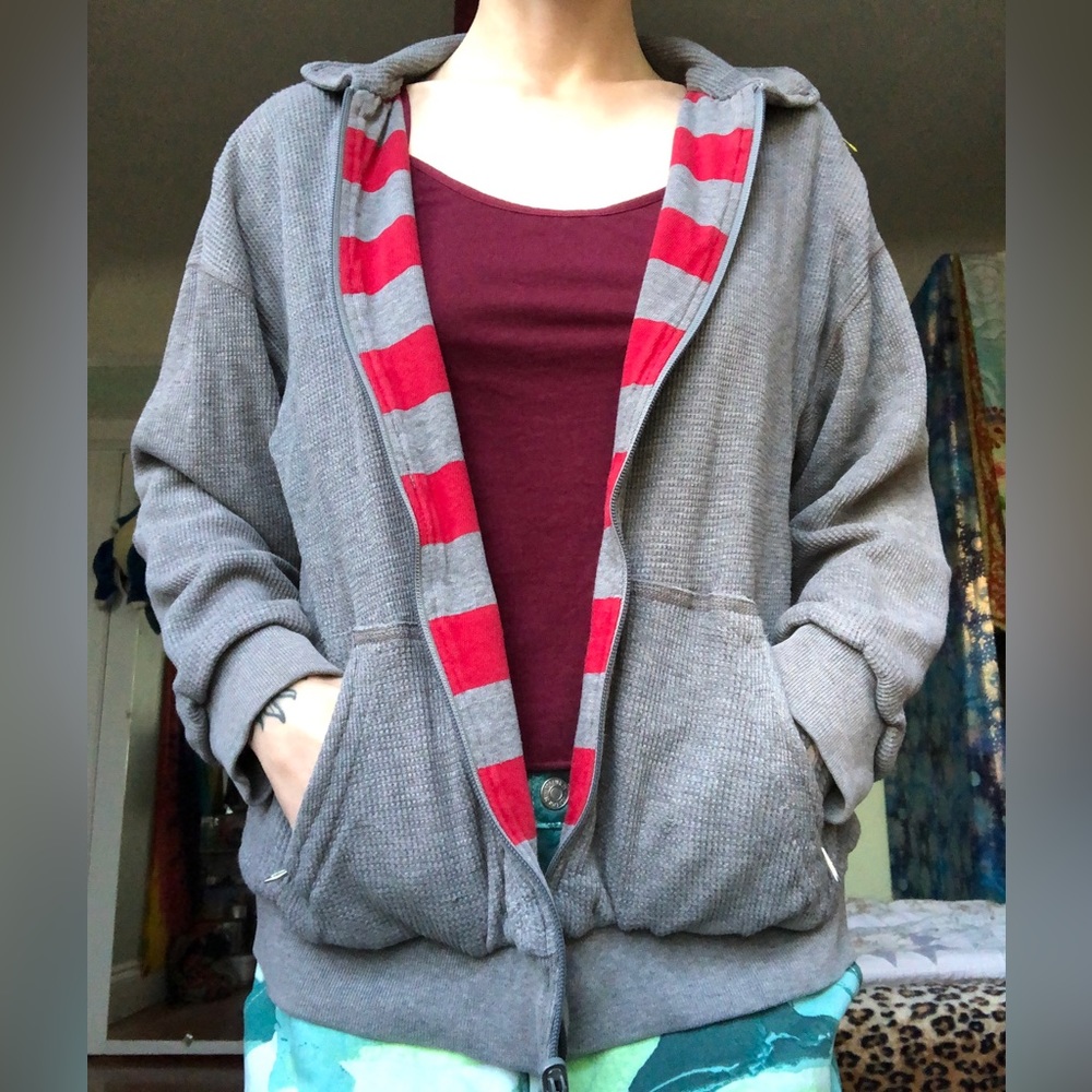 Reversible Waffle Jacket